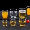 Eco-friendly Clear Plastic Disposable Party Shot Glasses Jelly Cups Tumblers Birthday Kitchen Accessories High Temperature Resistant Tea Cup for Drink