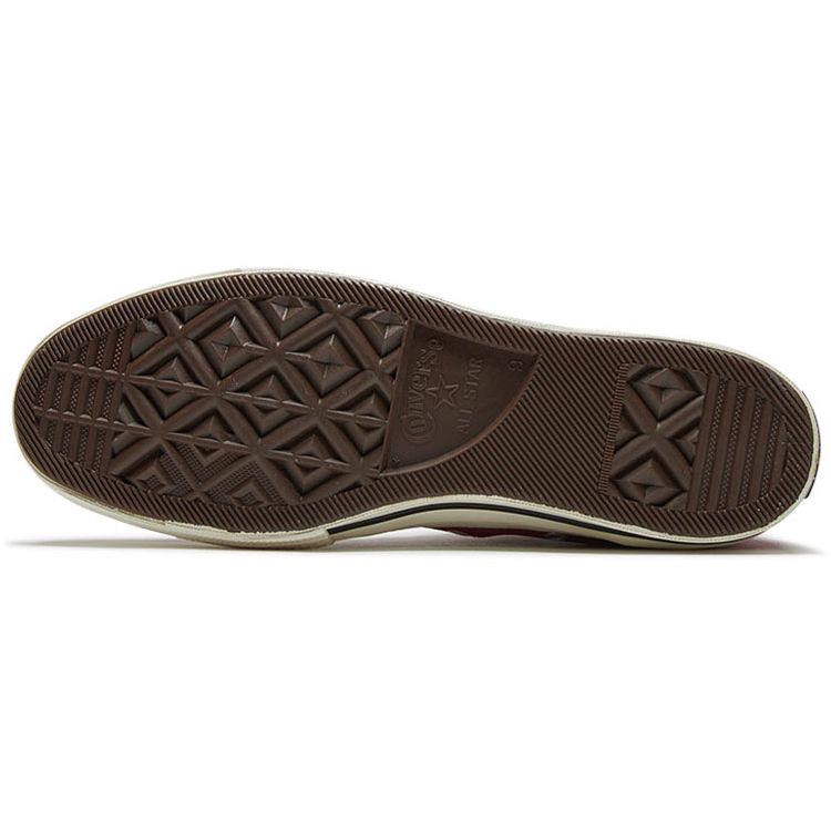 Converse 1970s Chuck Retro Suede High Top Sneakers Unisex Sneakers Red White 166493C