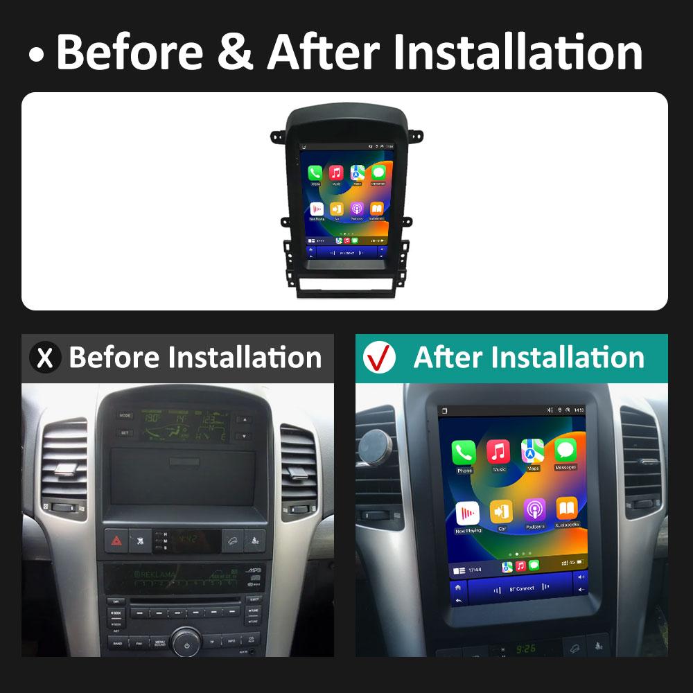 Android Auto Wireless Carplay For Chevrolet Captiva 2006 2007 2008 2009 2010 2011 2012 GPS Navigation Bluetooth WIFI Accessories