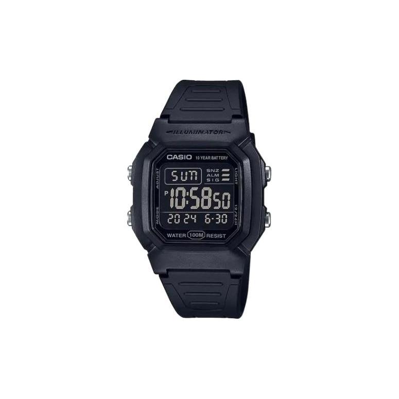 Casio Мужские часы EDIFICE Черные W-800H-1B W-800H-1B