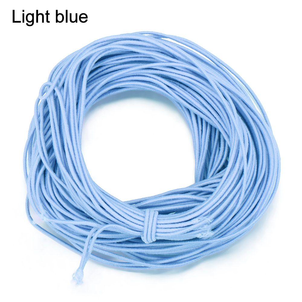 1mm 20Yards Round Ribbon High Elastic Elastic Cords Elastic Band Elastic Rope Stretchy Threads