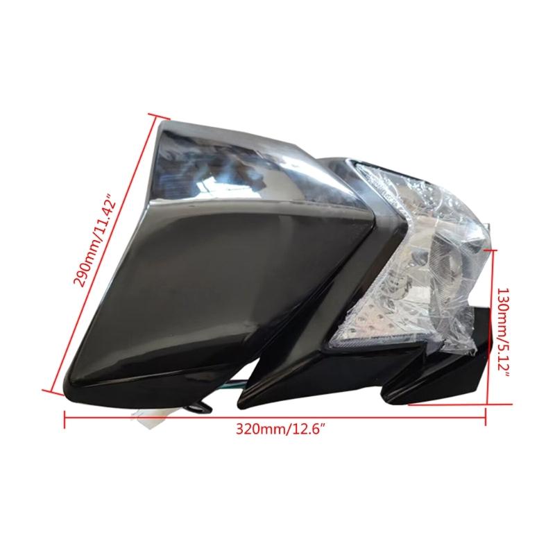 12V Headlight Indicator for / Dirt Pit Bike Motocross Motorcycle Accessory Headlamp Replacement