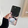 Чехол с пейзажем в корейском и японском стиле для Samsung Galaxy S24 S23 S22 Ultra S21 S20 FE S10 S24 Plus 5G Роскошная силиконовая жидкость Чехол для телефона