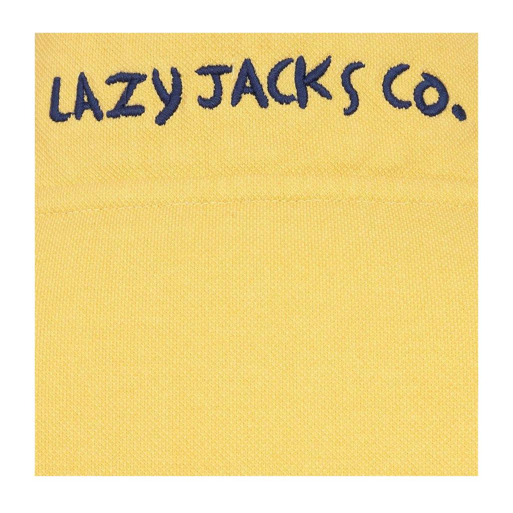 Lazy Jacks Womens/Ladies Pique Button Neck Sweatshirt