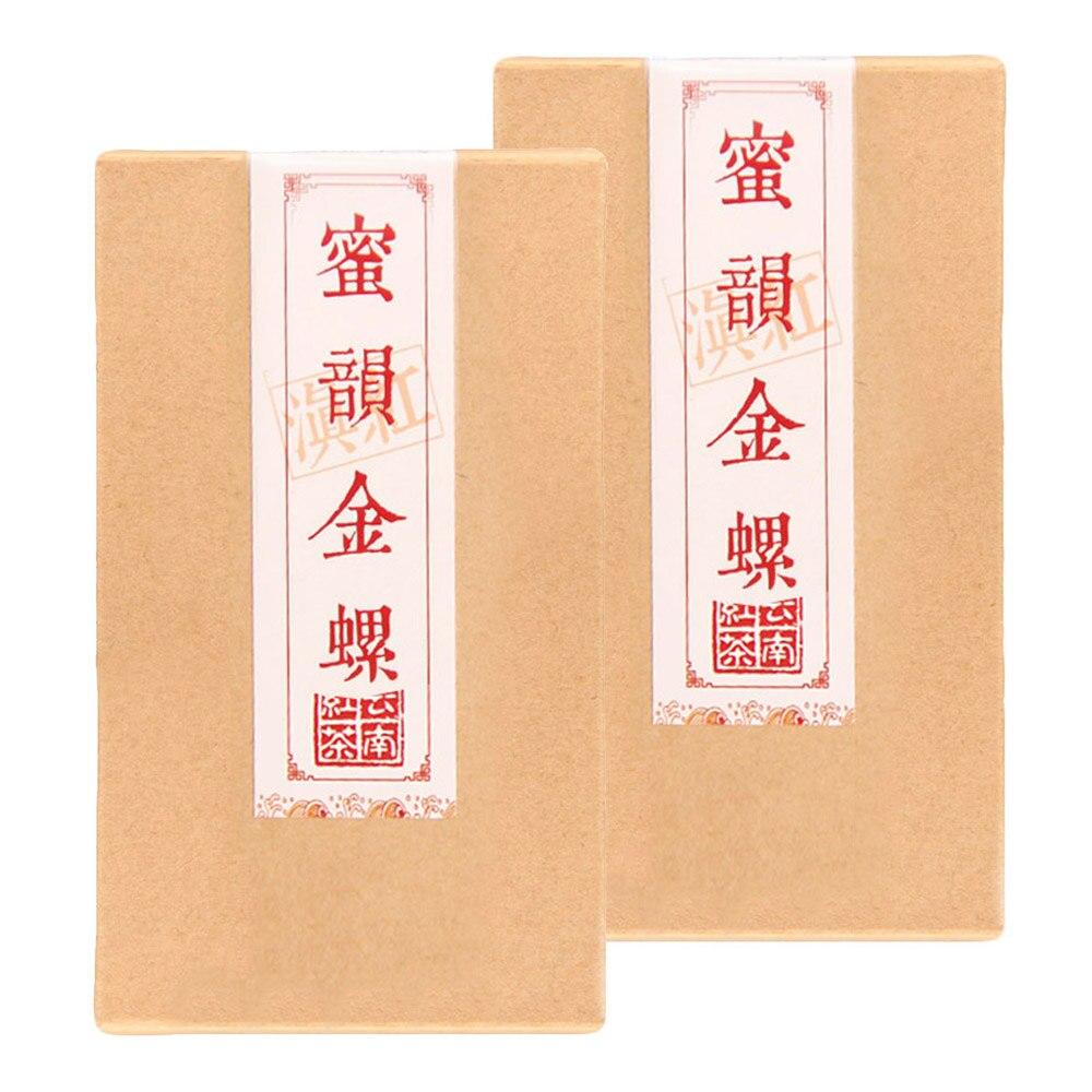2022/2023 Chinese Tea Dianhong Honey Rhyme Gold Screw Black Tea Red Teas 200g/box