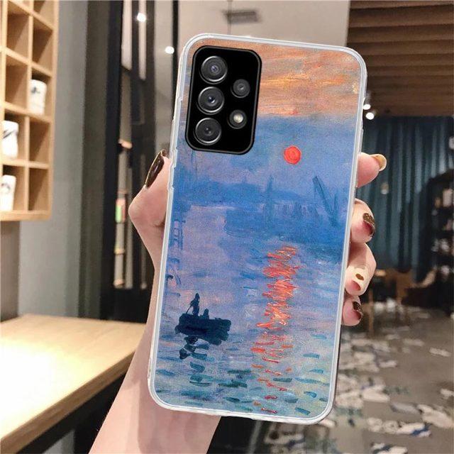 Мягкий чехол для телефона с масляной живописью Ван Гога для Samsung Galaxy A51 A50 A71 A70 A10 A20e A30 A40 A41 A31 A21s A11 A6 A7 A8 A9 Plus