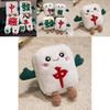 Adorable Mahjong Cushion With Soft Plush Cover For Desk Chair And Lounge Relaxation
