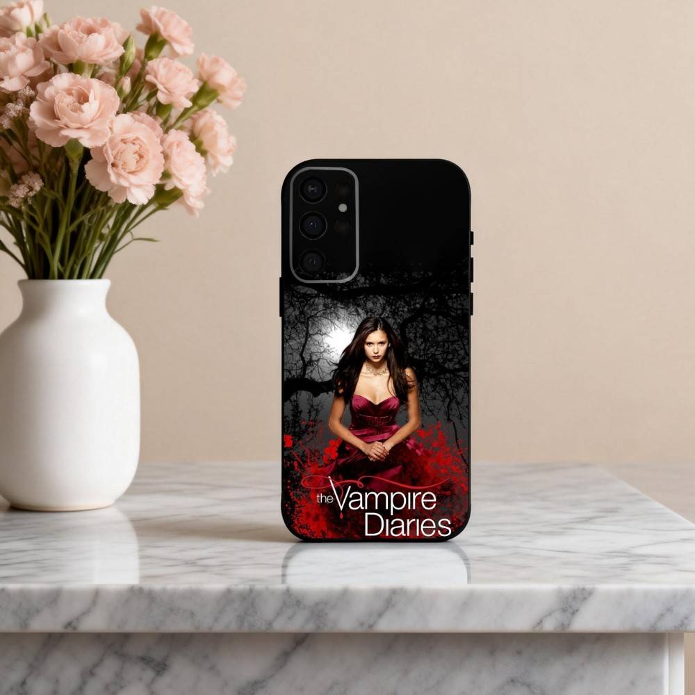 D-драма загадочные The V-Vampires D-Diaries Чехол для телефона для Samsung S25, S24, S21, S22, S23, S30, Ultra, S20, Plus, Другие Мягкий черный чехол