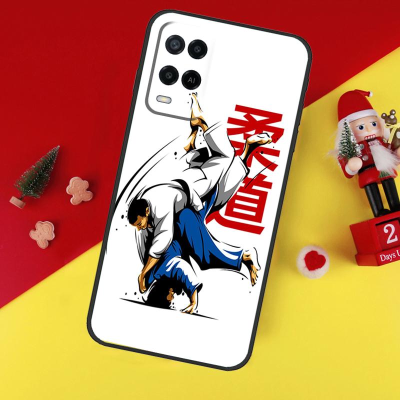 Чехол для Judo Taekwondo Karate для Oppo A38 A18 A58 A78 A98 A74 A94 A54 A80 A60 A40 A96 A76 A16 A15 A17 A57 A5 A6 Pro