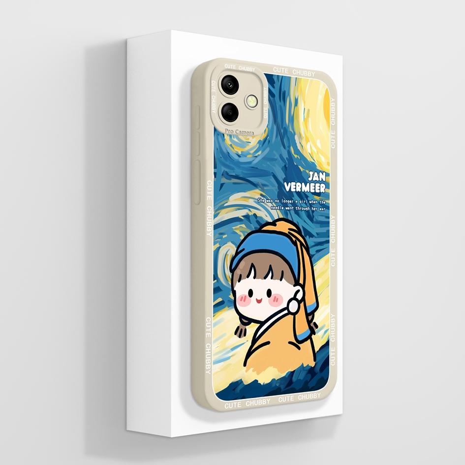 Для Samsung Galaxy A04 A04E M04 M 04 чехол для телефона Роскошный модный мягкий жидкий силикон квадратный протектор экрана сумка для телефона матовый для Samsung бампер