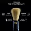 Pink Woolf Synthetic Shaving Brush 22mm Knot 1 Piece