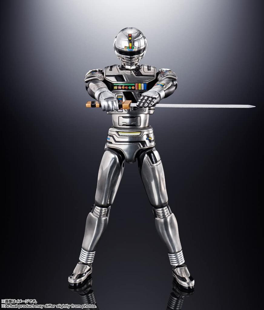TAMASHII NATIONS Super Alloy Space Sheriff Gavan Cyberian 100mm 140mm Diecast ABS Painted Movable Figure & Approx. & Approx. &
