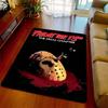 Horror Movie Poster Carpet Halloween Killer Non-slip Floor Fluffy Floor for Bedroom Rug Funny Friend Halloween Gift Home Decor