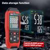 4-Channel K-Type Thermocouple Thermometer, -328 to 2502°F HVAC Thermometer with Color Dual Display, USB Data Export