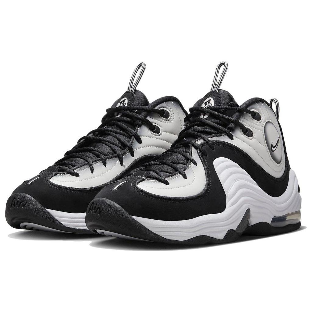 Nike Кроссовки Air Penny 2 Panda мужские черные светло-белые DZ2549-001