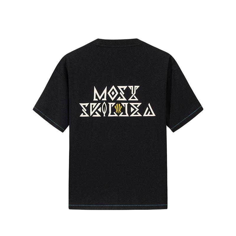 Anta Basketball Collection T Shirt Unisex Black 172521103-4