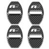 WGLRK1 4Pcs for Volkswagen VW Rline Jetta Santana Golf Polo Lavida Tiguan T-Cross Passat Bora Car Door Lock Cover Protect Buckle Case