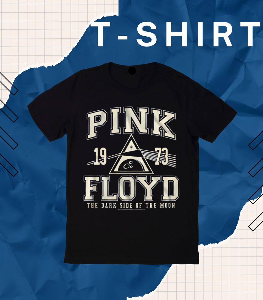 Pink Floyd DSOTM 73 Dark Side Of the Moon Тур Концертный Мерч Мужская Футболка EB.