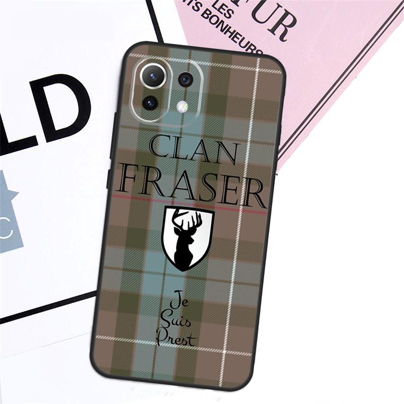 Чехол Sassenach из шотландки Tartan для Xiaomi 17 Pro Max 14 15 Ultra 13T 15T 14T Pro POCO X7 Pro X5 X6 F5 F6 F7 F8