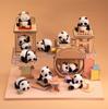 52TOYS PANDAROLL Panda As A Cat также входит в серию 1PC Blind Box Gacha Gacha Toy Lucky Bag, симпатичная фигурка с флокированной отделкой, подарок «Панда-кошка!"