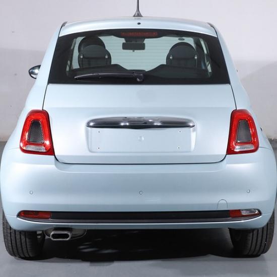 Наклейка-слот на задний фонарь автомобиля из карбона для Fiat 500 2016-2024 Декоративный комплект