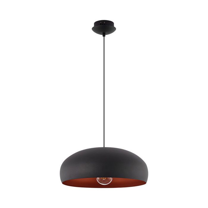 Suspension décorative - BRAYTRON - BV05-00031 - Métal noir - 1xE27 - 23W - Intérieur