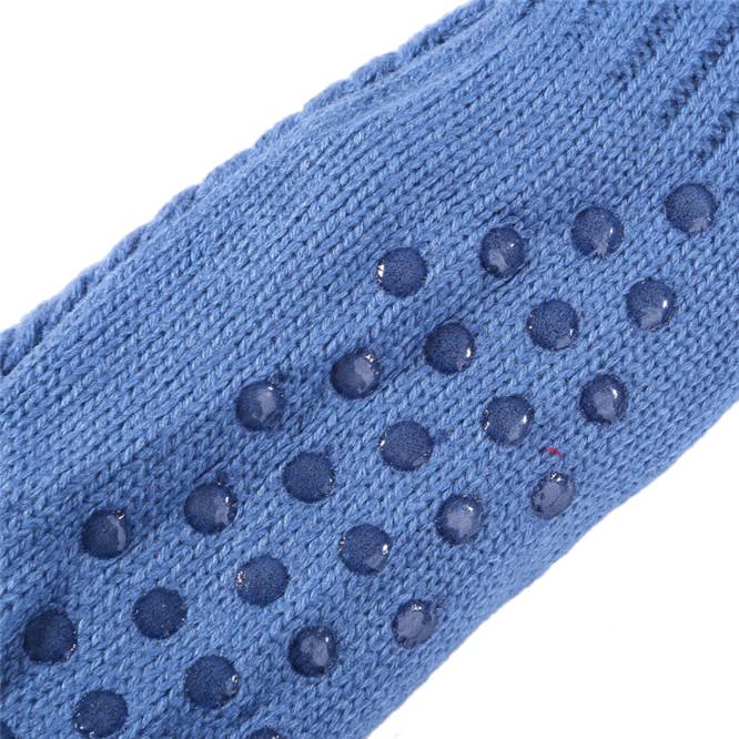 Носки-тапочки плюс бархатные утепленные зимние женские и взрослые теплые домашние носки для взрослых с нижней дозировкой