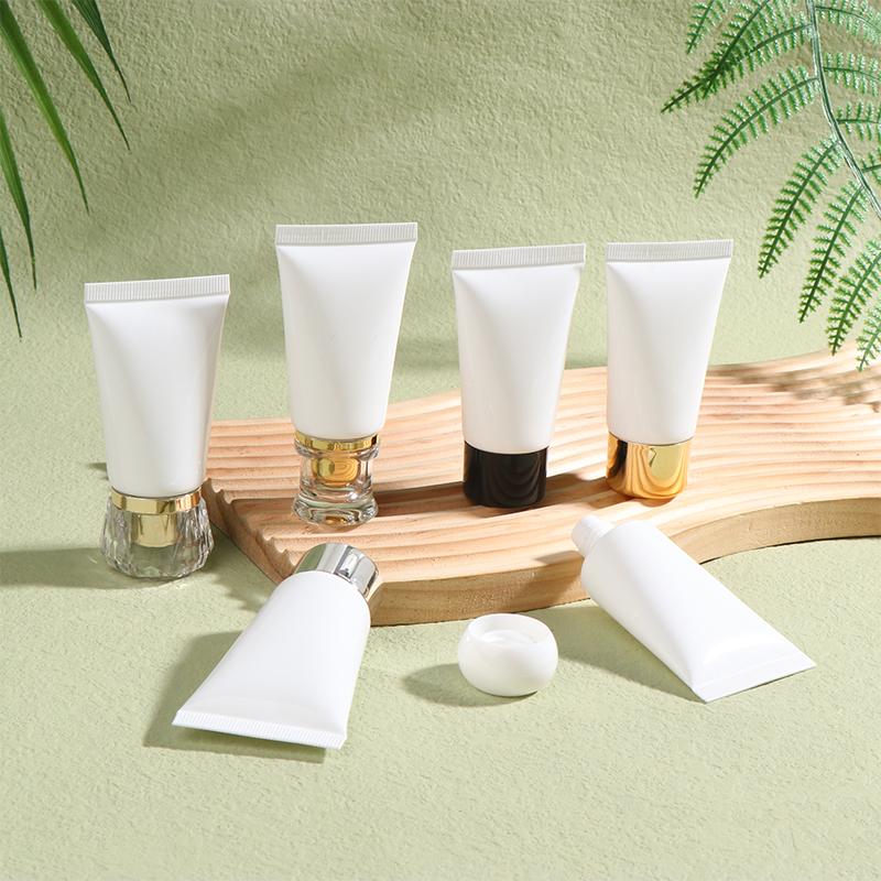 Белый 30 г косметический мягкий тюбик лосьон для рук крем шампунь жидкий контейнер тюбик пустой флакон портативный дорожный флакон для шампуня