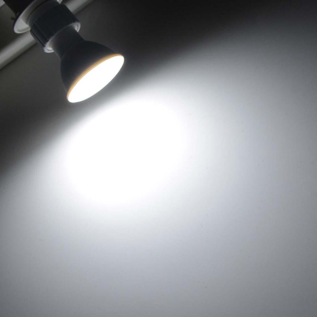 Светодиодный прожектор MR16 GU10 светодиодная лампа 220 В 7 Вт прожектор огнестойкий пластиковый алюминиевый светодиодный светильник MR16 внутреннее освещение