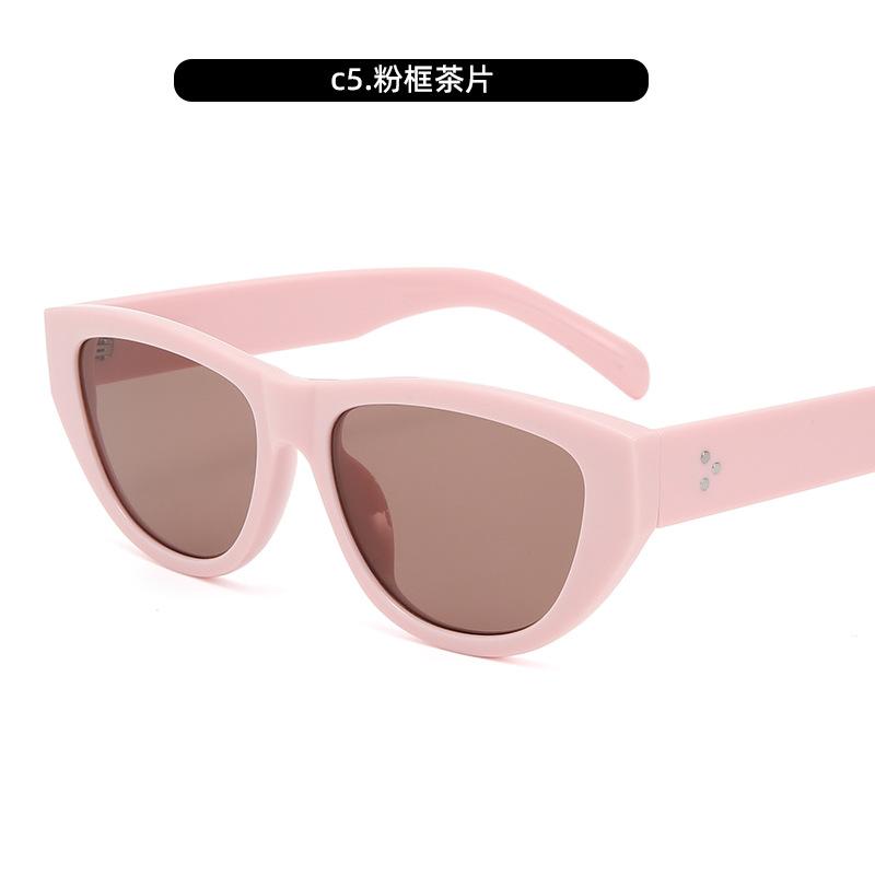 Год Солнцезащитные очки Персонализированные Солнцезащитные очки «Кошачий глаз» Тень Солнцезащитные очки Унисекс