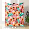 Classic Halloween Cartoons digitalprinted polyester Bedroom velvet flannel soft sofa cover blanket Fleece soft sofa cover