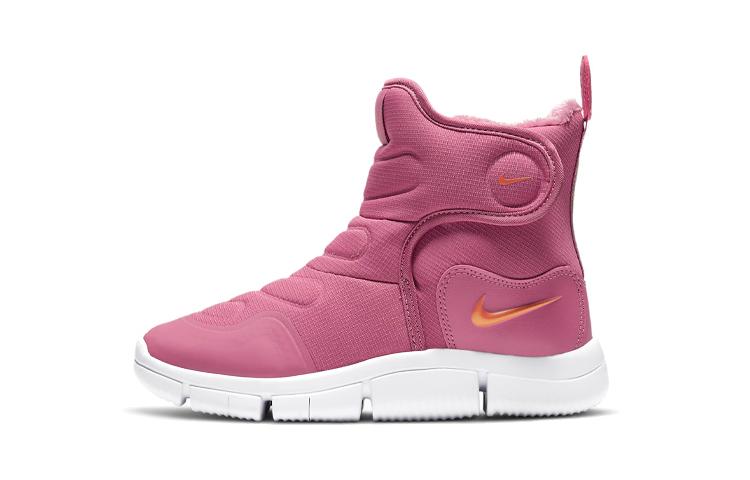 Nike Ботинки для новичков Винтажные Высокие Детская повседневная обувь Розовые Дети Возраст 3 7 Лет AV8339-600