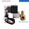 Solenoid Valve Zinc One-way Valve Bleed Check Valve Components
