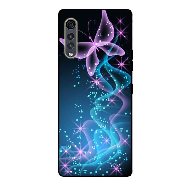 Для LG Velvet Чехол Черный Бампер Силиконовый ТПУ Мягкая Крышка Телефона Для LG Velvet 5G LM-G900 Чехол Мультяшный Funda Для LG Velvet Чехол