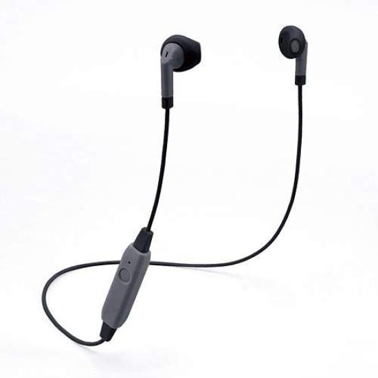 Bluetooth-наушники ELECOM с силиконовыми чехлами для комфортной поддержки звонков и музыки, легкая зарядка по USB, черный, с микрофоном, на шее, плотная посадка, внутриканальный стиль,