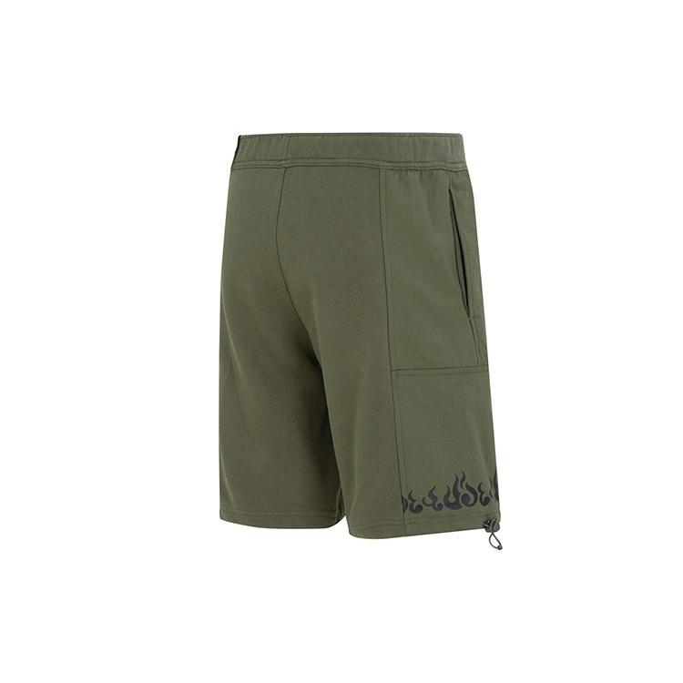 PUMA SS23 Chinese Culture Tribute Collection Casual Shorts Men's Army Green Moderate 621924-73