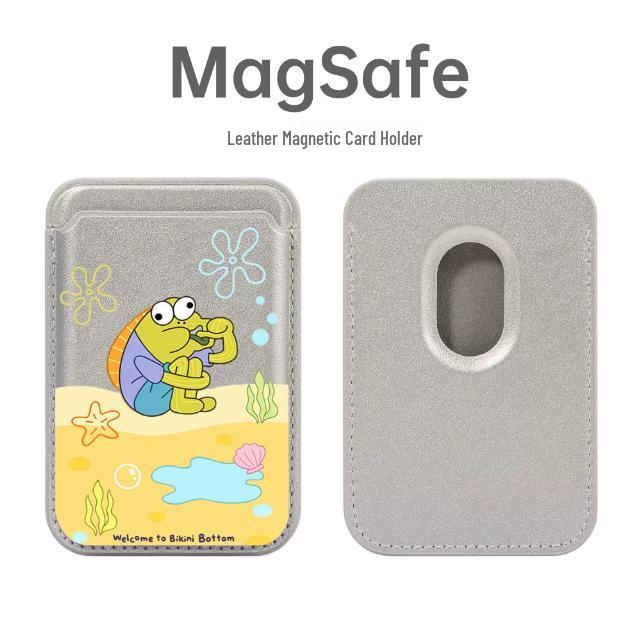 Чехол-кошелек с держателем для карт из кожи MagSafe для телефонов Apple