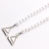 Imitation Pearl DIY Beaded Metal Bra Straps for Lingerie