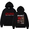 Duki Ameri World Tour Hoodies New Art Эстетическая одежда Повседневная Женская Мужская Пуловеры High Street Свободная толстовка Уличная одежда