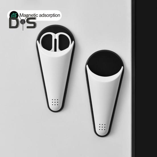 Прочный кухонный ящик для хранения, простая установка, полезный магнитный держатель для хранения ножниц на холодильнике