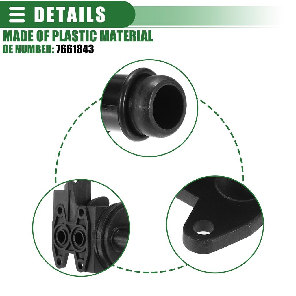 ACROPIX Клапан управления охлаждающей жидкостью и отопителем для Peugeot J5 1990-1994, Пластик, Черный, Номер продукта 7661843