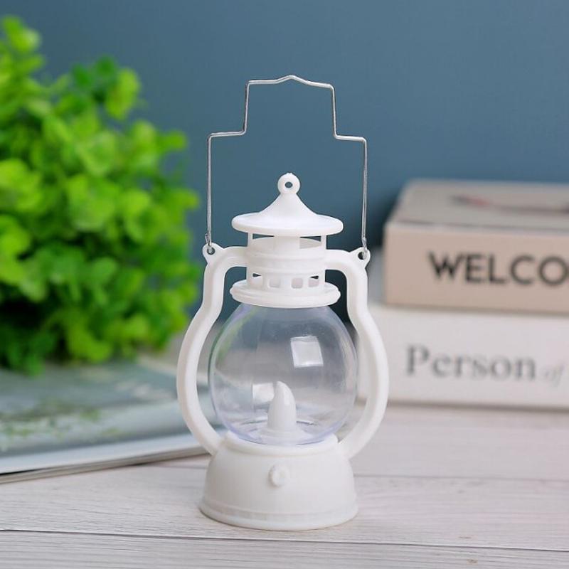 Ретро Масляная Лампа Хэллоуин Декоративный Светодиодный Небольшой Домашний Фонарь Для Вечеринки