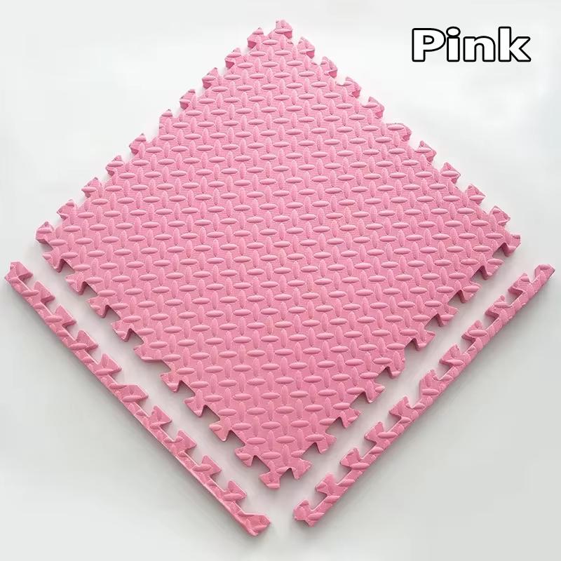 6 шт., спортивный коврик для спортзала, защита, коврики из листового зерна EVA, для йоги, фитнеса, нескользящие, утолщенные, для тренировок в комнате с ударной нагрузкой 30*30 см