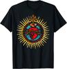 Sacred Heart Of Jesus Catholic Art Traditional Latin Mass Unisex T-Shirt