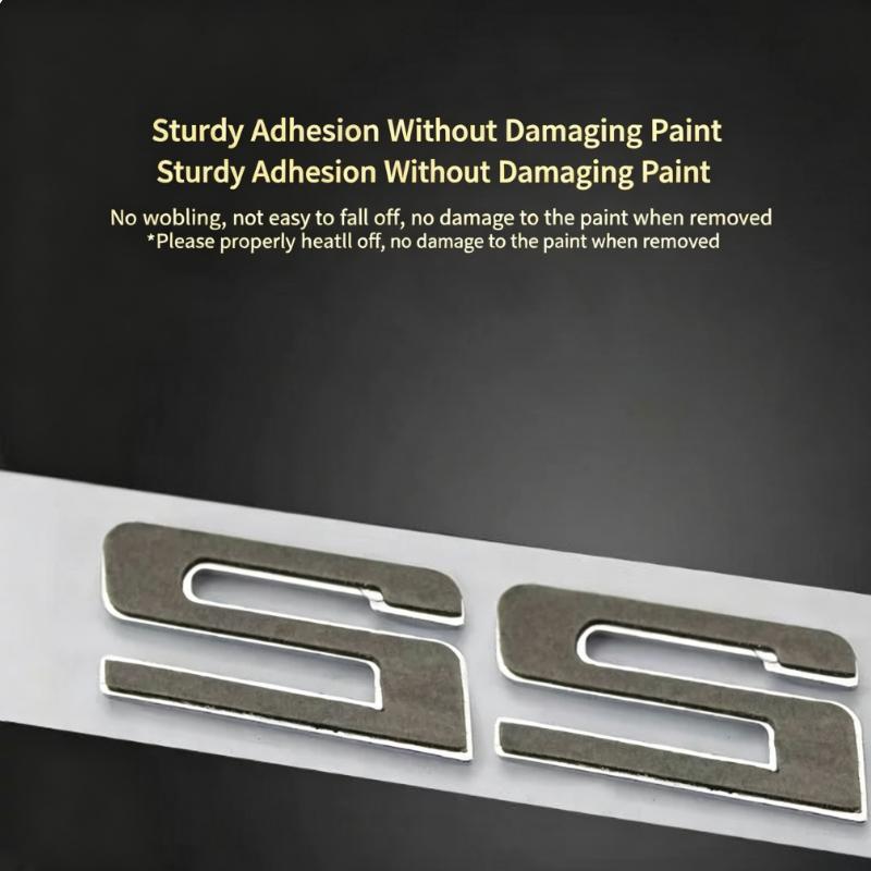 ABS Car Rear Trunk Letters Logo Badge Emblem Sticker For BMW 7 Series 730Li 735Li 740Li 745Li 750Li 760Li E38 E65 E66 F01 F02 FLUTW1