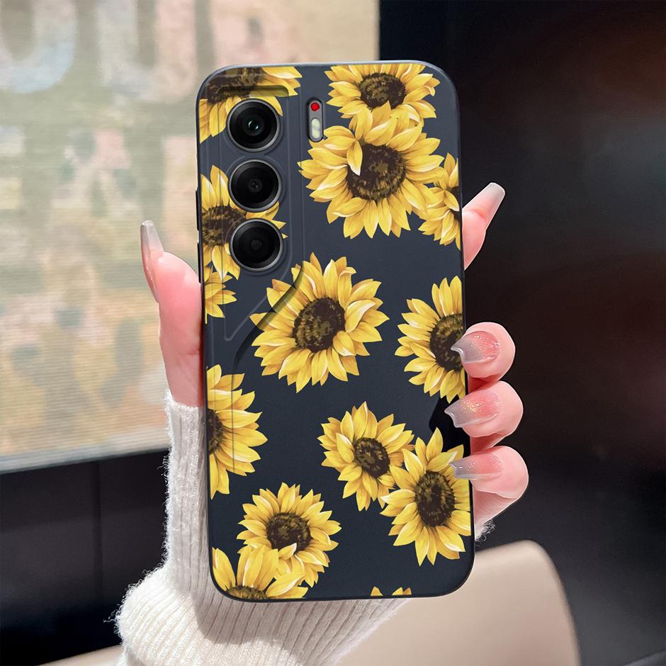 For Tecno Camon 40 Pro 4G 5G Case Cute Sweet Girls Cat Soft Silicone Protective Back Cover For TecnoCamon40 40Pro Fundas Bumper