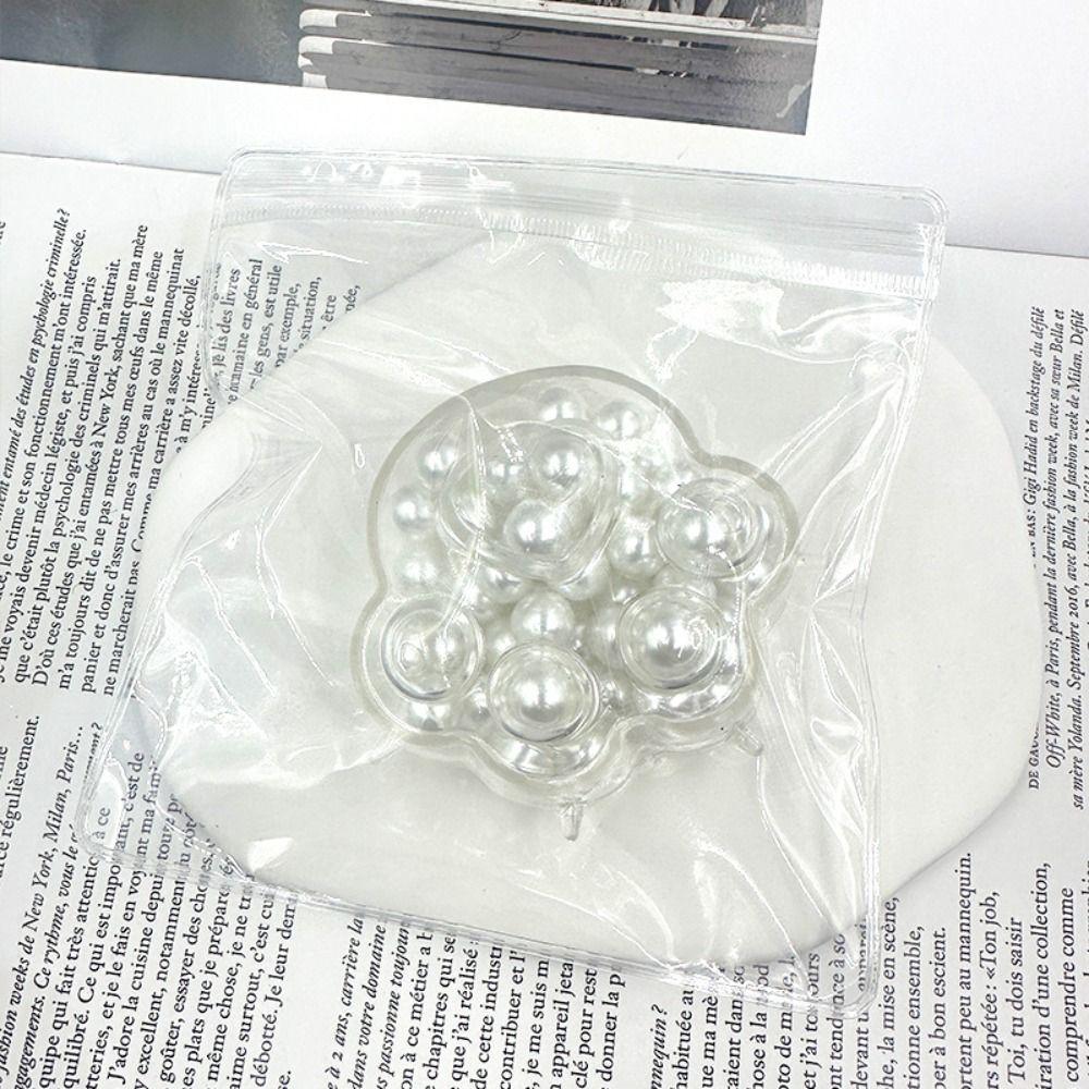 Bead Ball Pinch Fidget Toy Mochi Ball Pearl Squeeze Toy Pearl Noisy Ball Toys Table Ornaments
