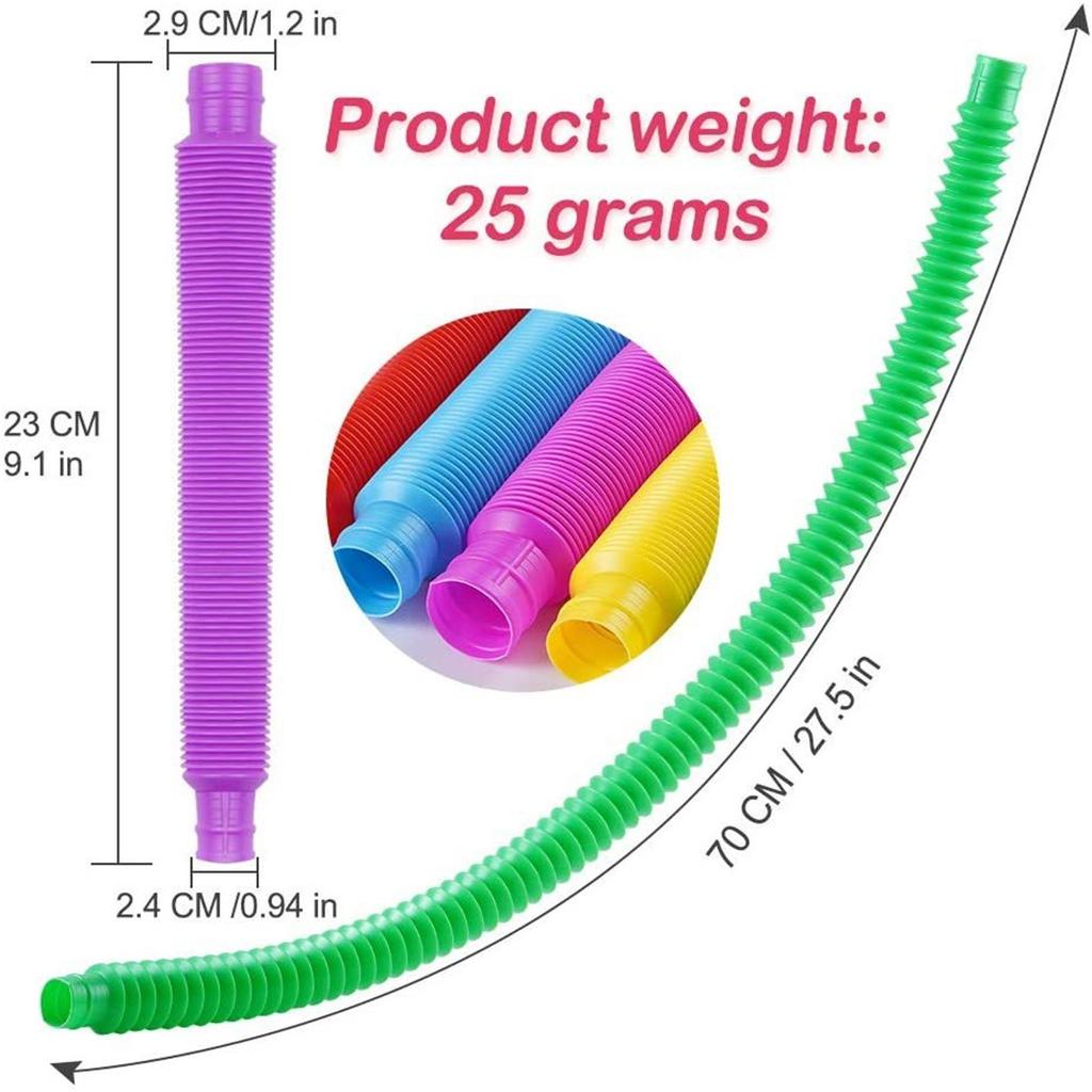 Вытягивание y Игрушки Трубка Вытягивающая трубка Трубка Разноцветная