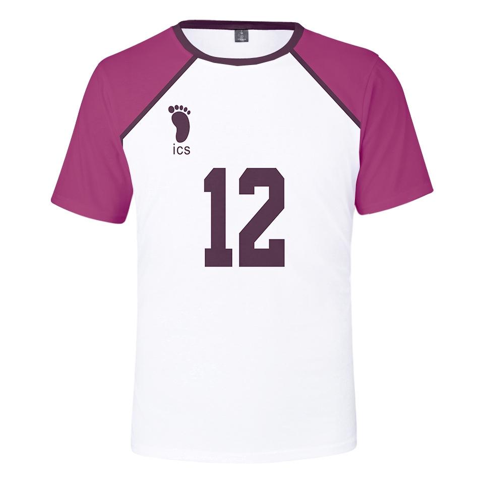 Anime Haikyuu Jersey 3D Print Sports Kid Tee Summer Men Women Short Sleeve Y2k Top Harajuku Cosplay Volleyball T-shirts