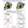 Bluetooth Motorcycle Helmets Full Face Helmet Flip Up Double Lens Anti-Fog Design Moto Helmet For Motorcyclist